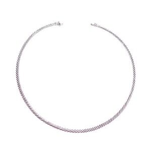 Vintage Silver Plated Collar Necklace